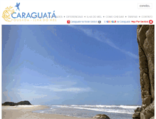 Tablet Screenshot of caraguata-ilhadomel.com.br